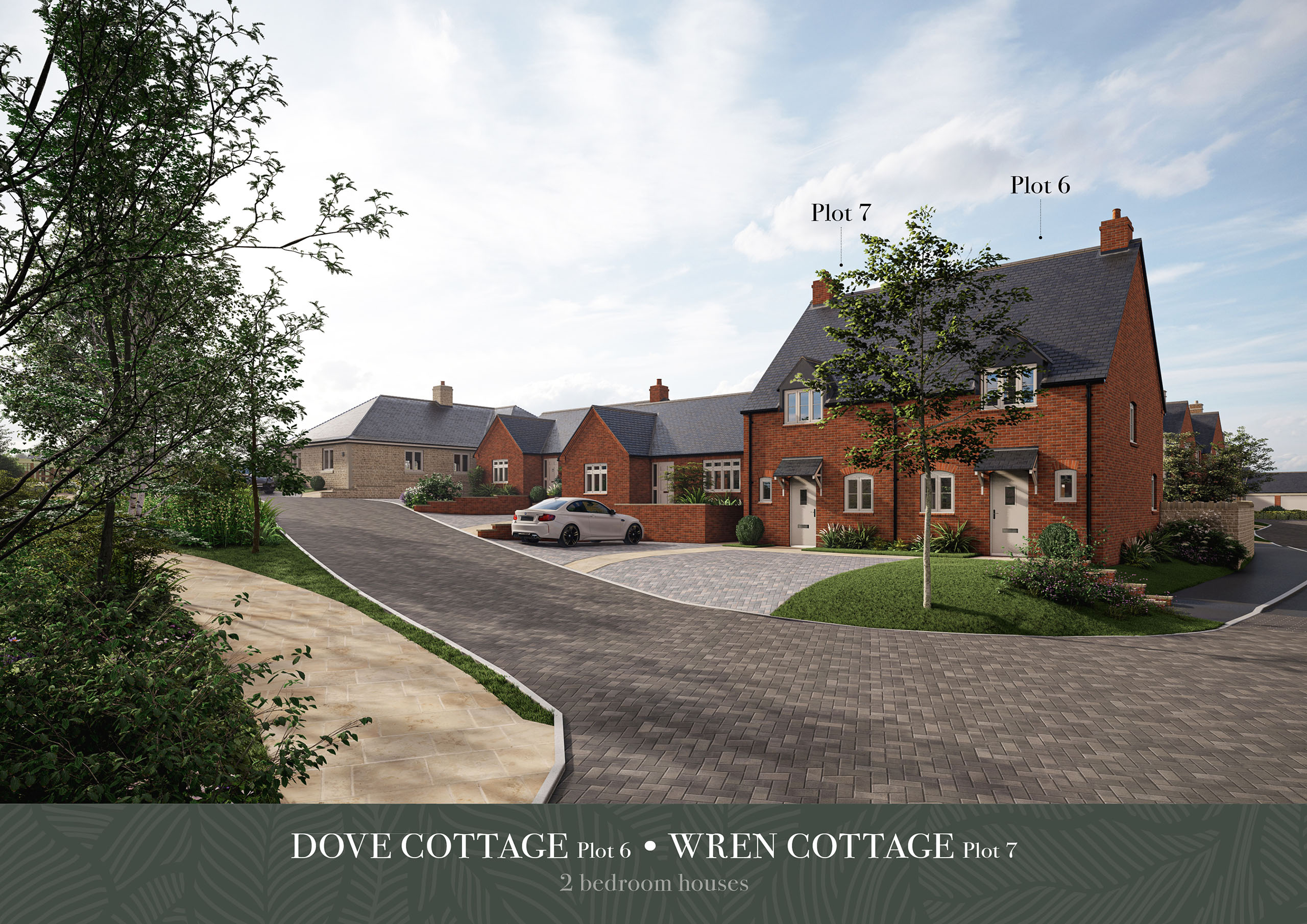 Dove Cottage - Plot 6 & Wren Cottage - Plot 7 